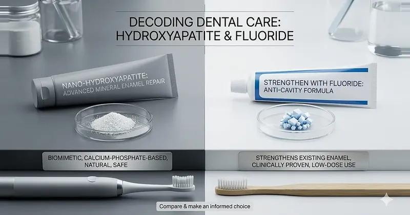Hydroxyapatite vs. Fluoride Toothpaste: What the “Fluoride-Free” Trend Gets Right (and Wrong) Hydroxyapatite vs. Fluoride Toothpaste: What the “Fluoride-Free” Trend Gets Right (and Wrong)