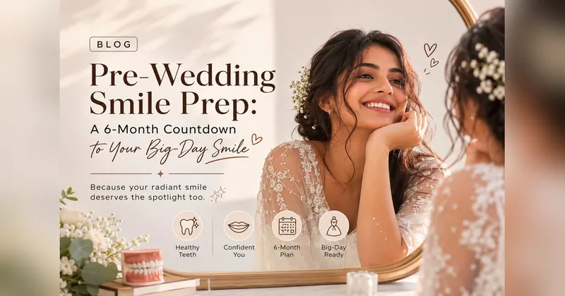 Pre-Wedding Smile Prep: A 6-Month Countdown to Your Big-Day Smile