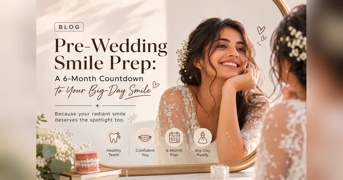 Pre-Wedding Smile Prep: A 6-Month Countdown to Your Big-Day Smile